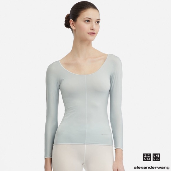 Uniqlo Tops - ALEXANDER WANG x Uniqlo AIRism Long-Sleeve T-Shirt